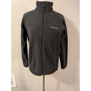 Womens Columbia full zip Black Fleece size M